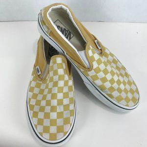 VANS classic check slip-on Sz 7.5 mens